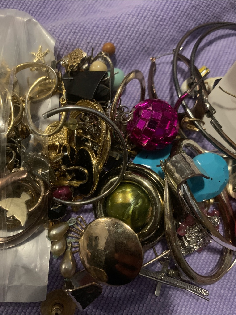 Assorted Mixed Earring Craft lot - Picture 4 of 5